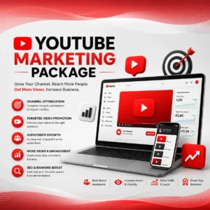 YouTube marketing package